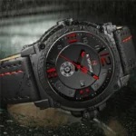 Naviforce 9099 L - Black Red - Image 5