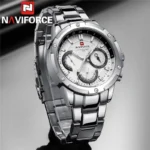 Naviforce 9196 CH - Silver