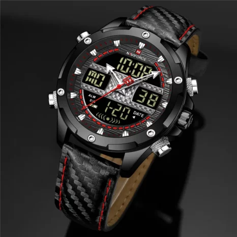 Naviforce 9194 L - Black Red
