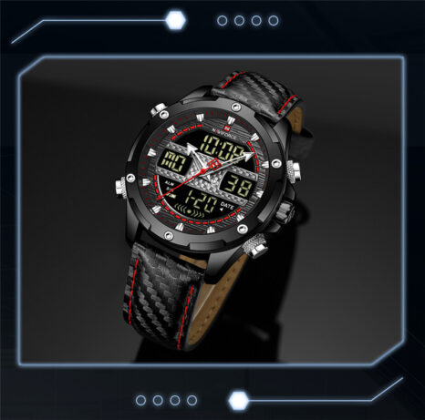 Naviforce 9194 L - Black Red - Image 3