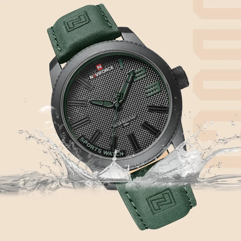 Naviforce 9202 L - Green - Image 4