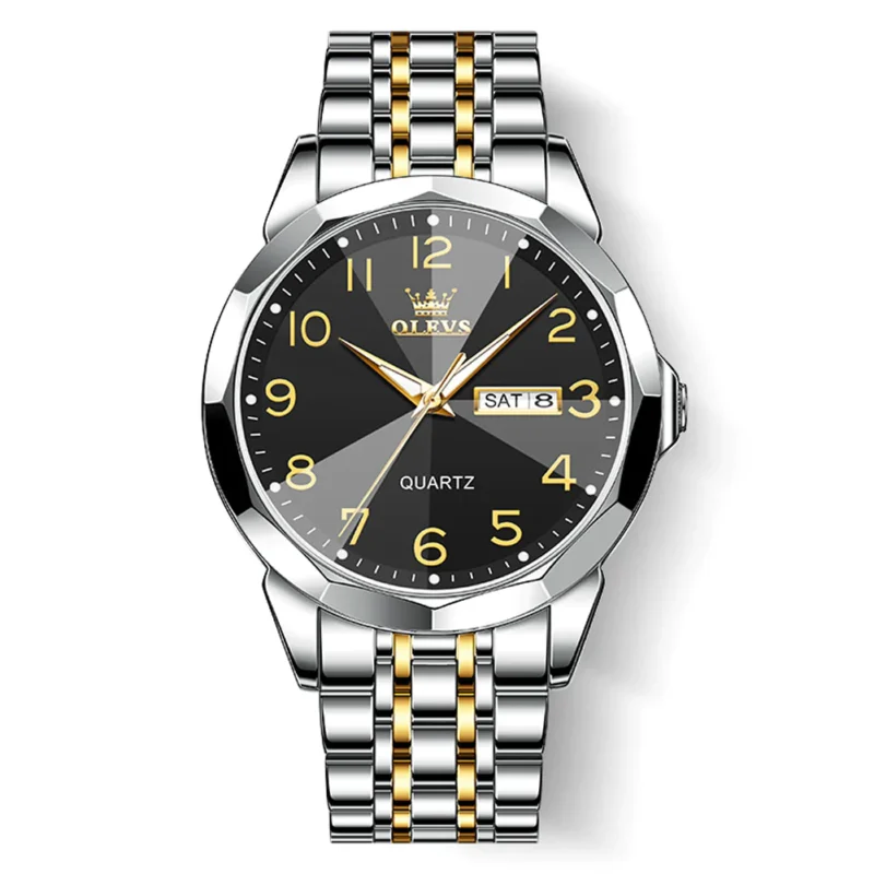 Olevs 9970 - Sliver Black - Image 1