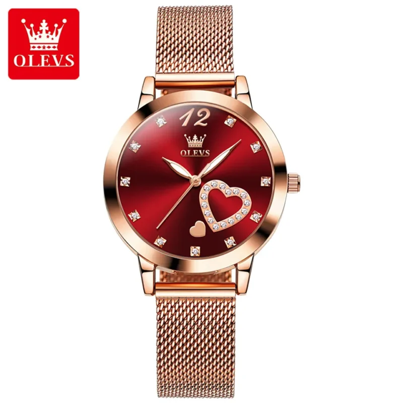 Olevs 5189 - Red - Image 1