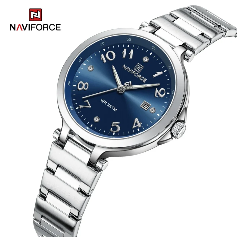 Naviforce 5033 - Silver Blue - Image 1