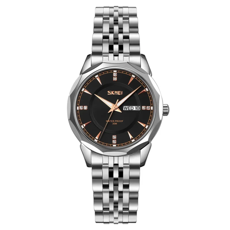 Skmei 9268 For Women - Silver Black - Image 1