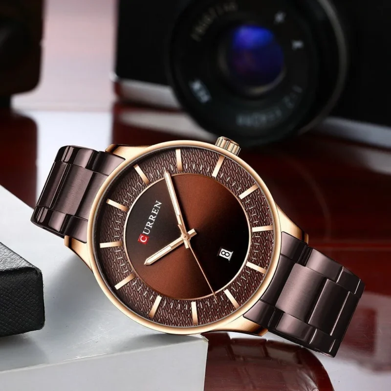 Curren 8347 - Coffee - Image 1