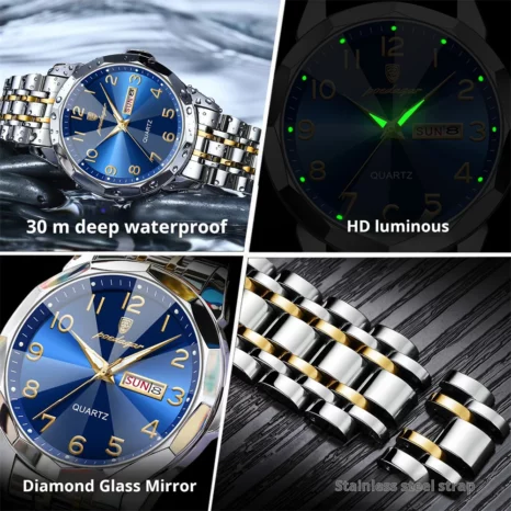 Poedagar 852 - Sliver Gold Blue - Image 5