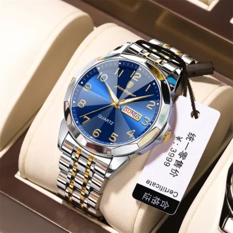 Poedagar 852 - Sliver Gold Blue