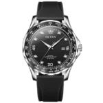 Olevs 9988 Silicone For Man - Black - Image 3