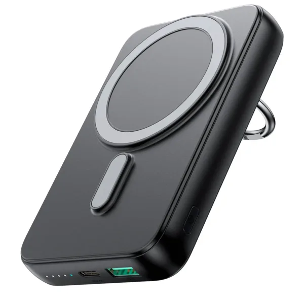 JOYROOM JR-W050 20W Power Bank 10000mAh with Ring Holder - Black
