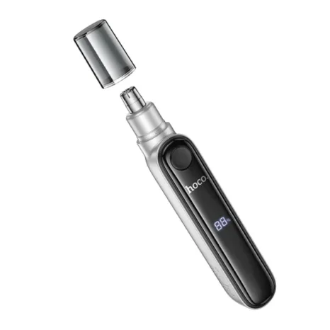 Hoco HP33 Portable Nose Hair Trimmer - Silver - Image 5