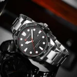Curren 8426 - Silver Black
