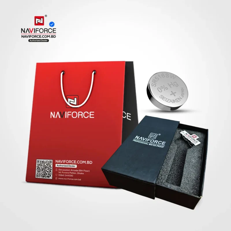 Naviforce 8047 CH - Blue For Men - Image 3