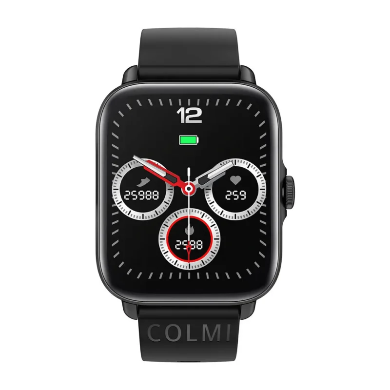 Colmi P28 Plus Smartwatch - Black - Image 2