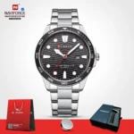 Curren 8426 - Silver Black - Image 2