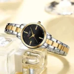 Curren 9094 For Women - Silver Gold Black - Image 4
