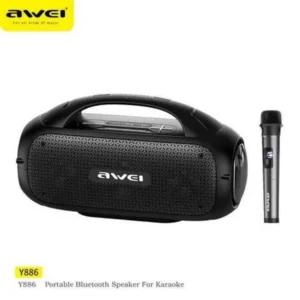 Awei Y886 Portable Outdoor Wireless Speaker - Black