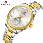 Naviforce 9231 CH - Gold White - Image 3