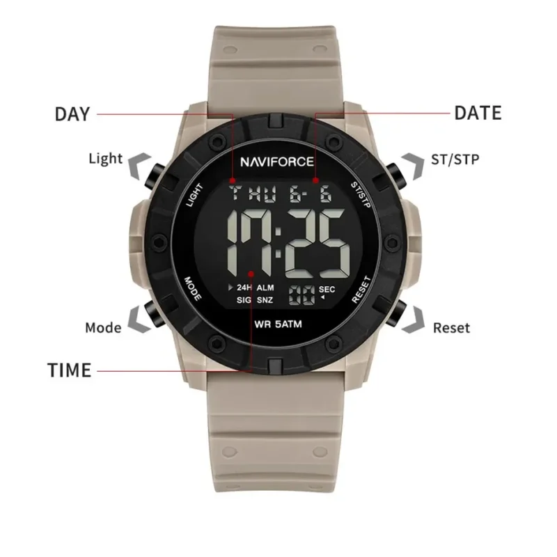 Naviforce 7110 - Gray - Image 3