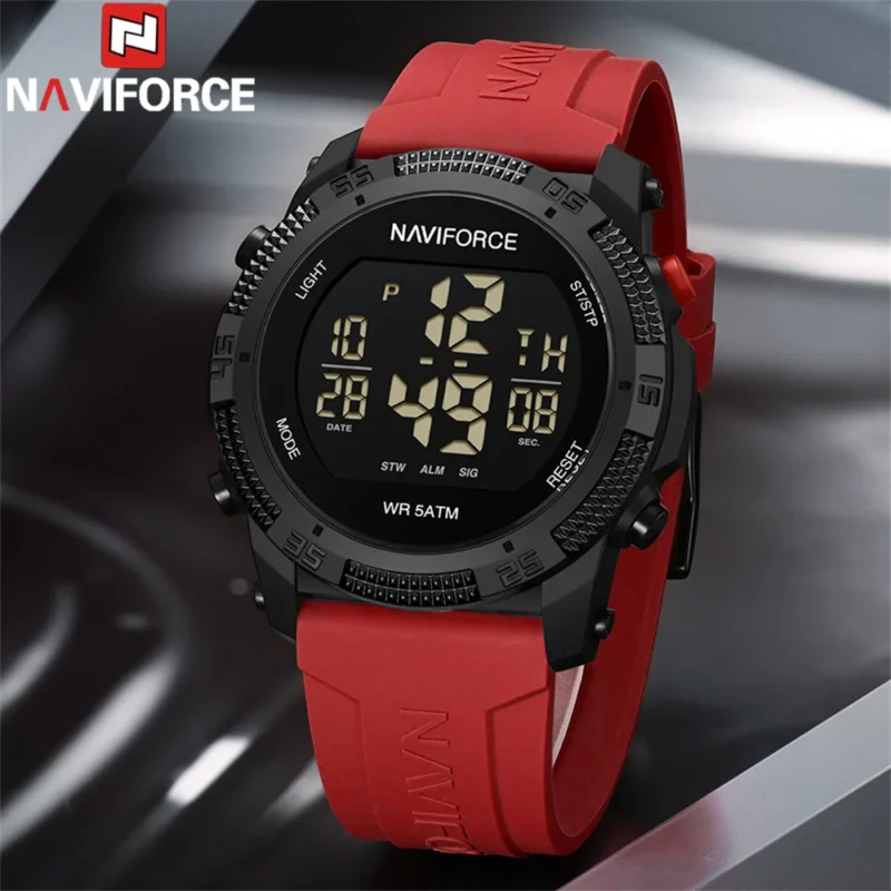 Naviforce 7104 - Red - Image 1