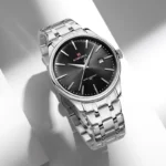 Naviforce 9230 - Sliver Black For Men - Image 2