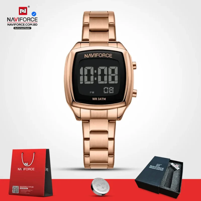Naviforce 5047 - Rose Gold For Women - Image 2