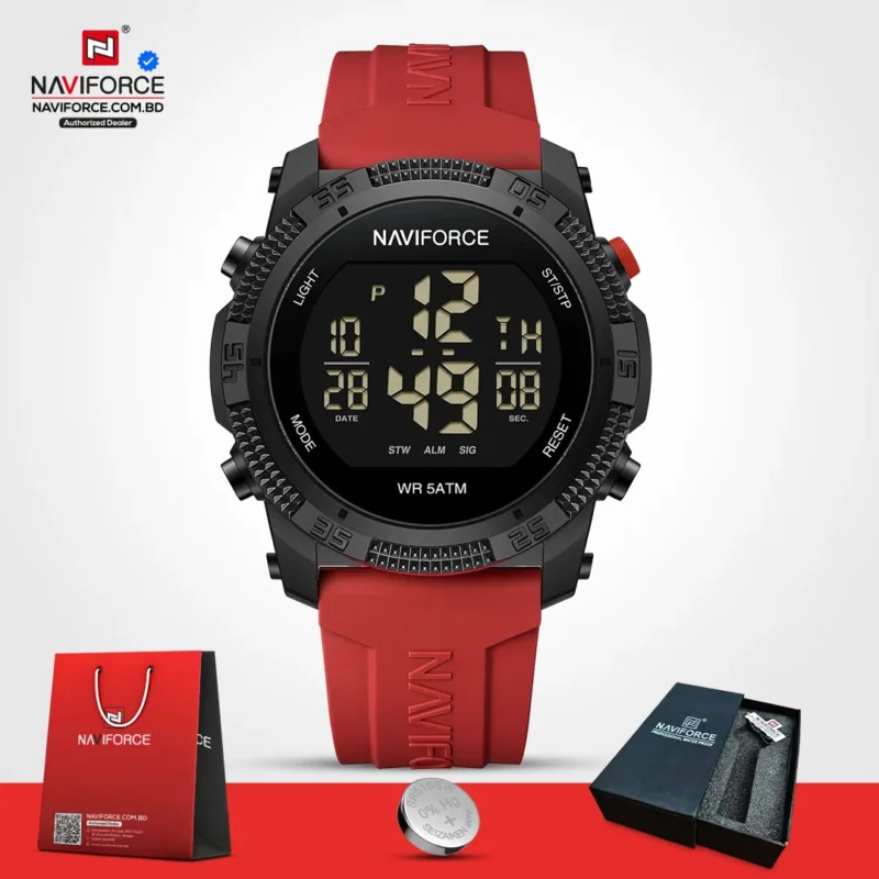 Naviforce 7104 - Red - Image 2