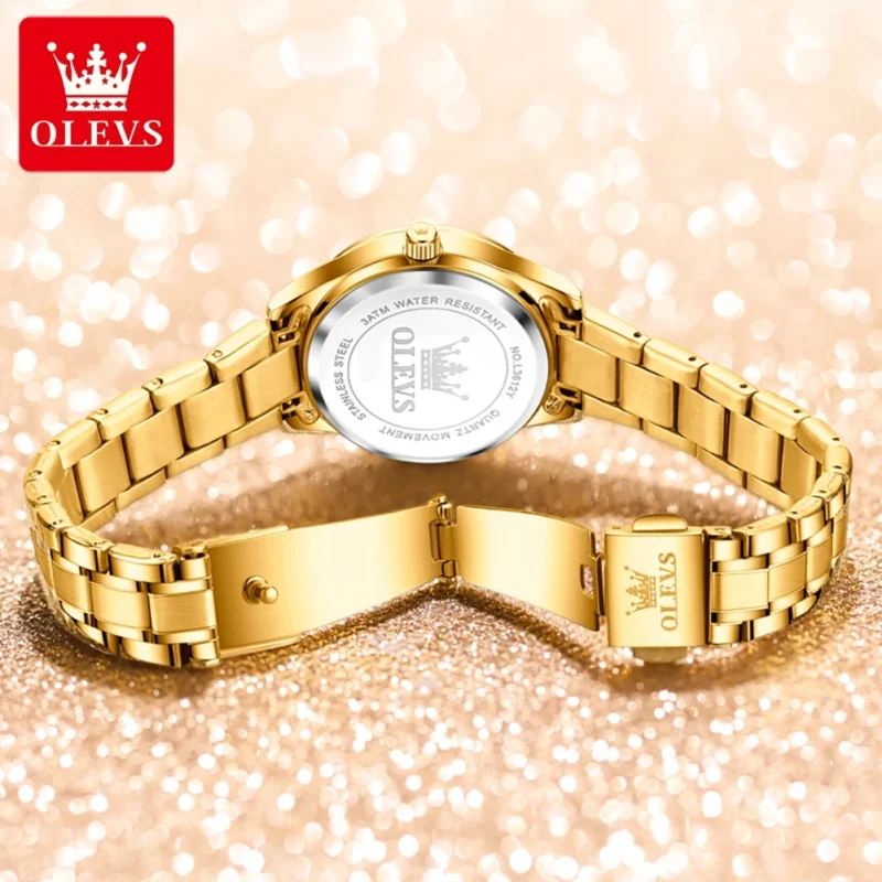 Olevs 3612 CH - Gold For Women - Image 9
