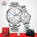 Olevs 5567 Couple - Silver White - Image 2