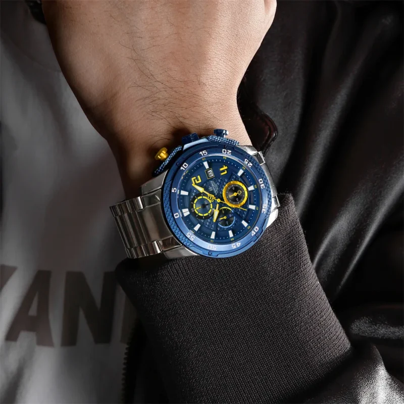 Naviforce 8047 CH - Blue For Men - Image 4
