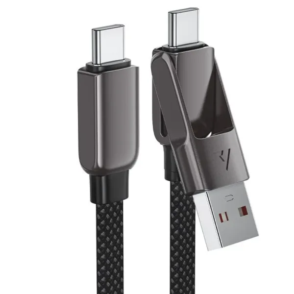 Acefast C13-04 USB-A USB-C to USB-C Charging Data Cable
