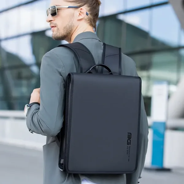Bange BG-7252 Men Square Waterproof Laptop Backpack