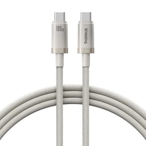Baseus Cable PD 100W Type-C to Type-C Titanium Alloy Fast Charging Data Cable