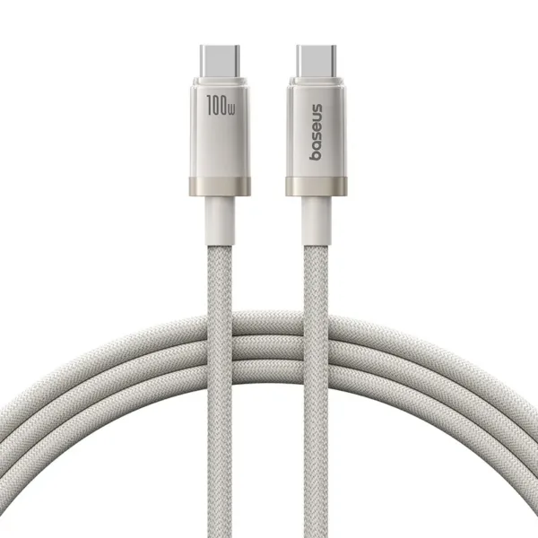 Baseus Cable PD 100W Type-C to Type-C Titanium Alloy Fast Charging Data Cable