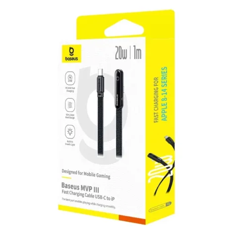 Baseus PD MVP 3 Type-c to Lightning Nylon Braided Cable