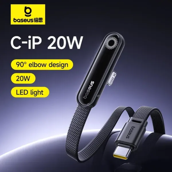 Baseus PD MVP 3 Type-c to Lightning Nylon Braided Cable