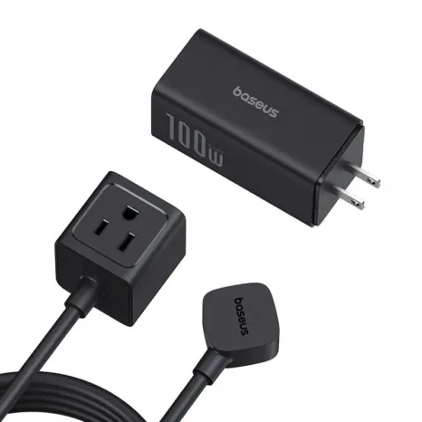 Baseus PowerComb 5in1 GaN6100W 3 USB C 1x USB A 1x AC