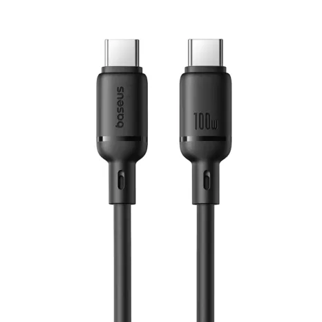 Baseus Silky Series Fast Charging Cable Type-c to Type-C 100W 1m Cluster