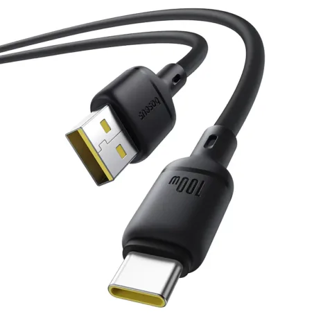 Baseus Silky Series Fast Charging Cable USB to Type-C 100W 2m Cluster