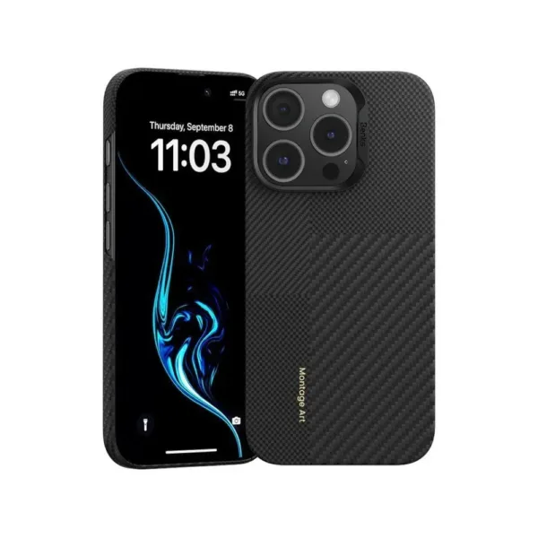 Benks Montage ArmorAir Case built with Kevlar for iPhone 16 Pro/ 16 pro Max