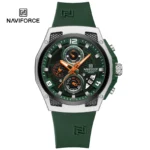 Naviforce 8051T For Man - Silver Green - Image 5