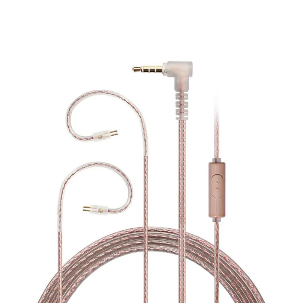Jcally PJ2+/ PJ2 5N OFC Earphone Upgraded Cable With Mic 0.78 Pin