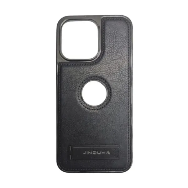 Jinduka Premium PU Leather Magsafe Hard Case