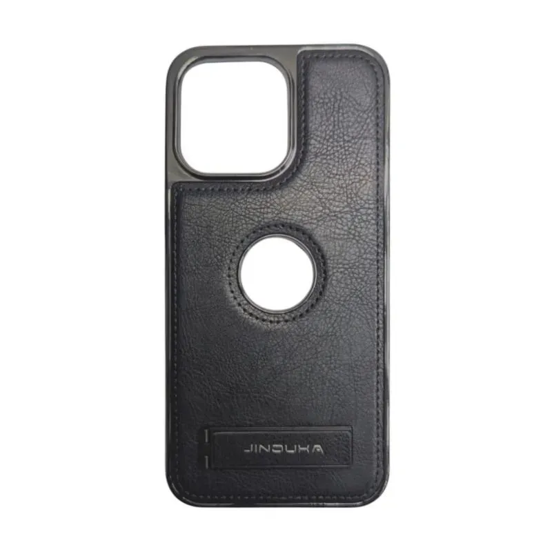 Jinduka Premium PU Leather Magsafe Hard Case
