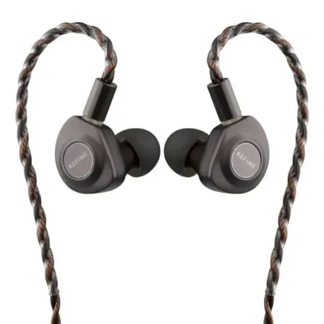 KEFINE Delci 10mm DLC+PU Diaphragm Dynamic Driver IEMs