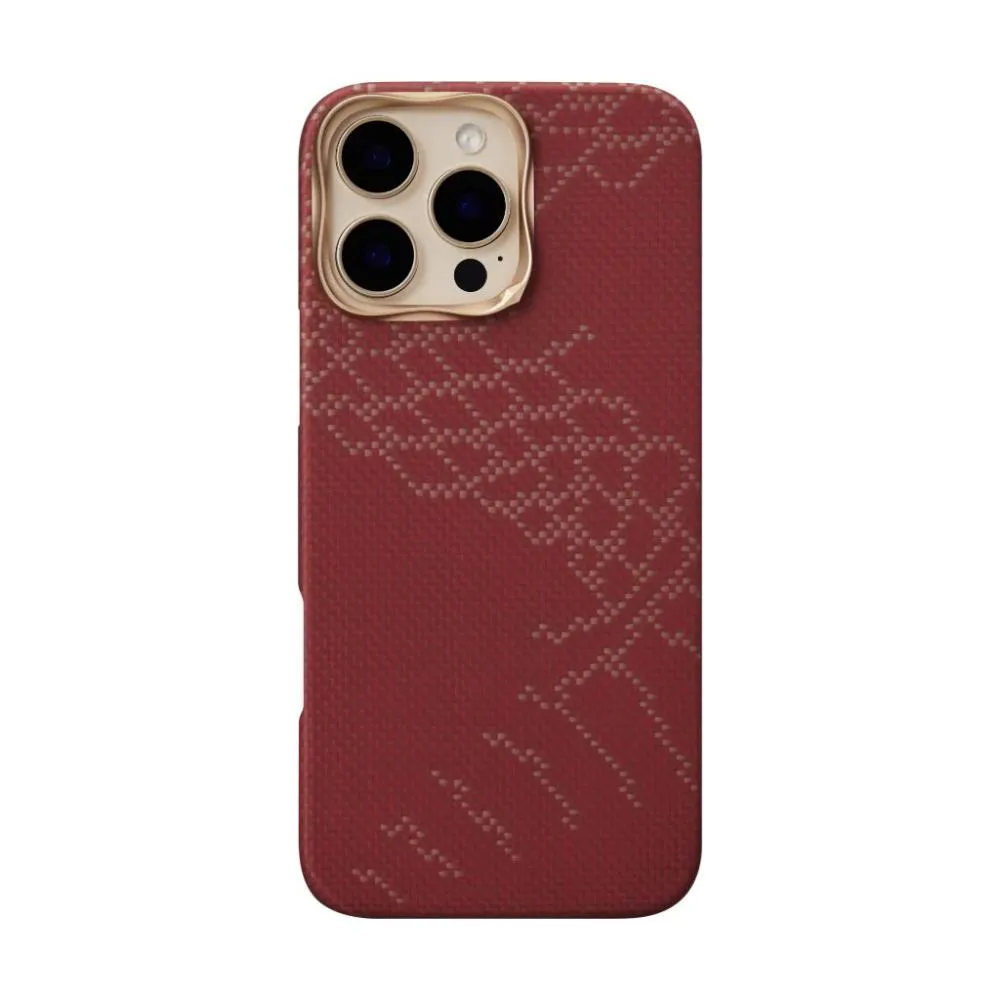Pitaka Snake Ridge Case For iPhone 16 Pro & 16 Pro Max (Sunny Day)