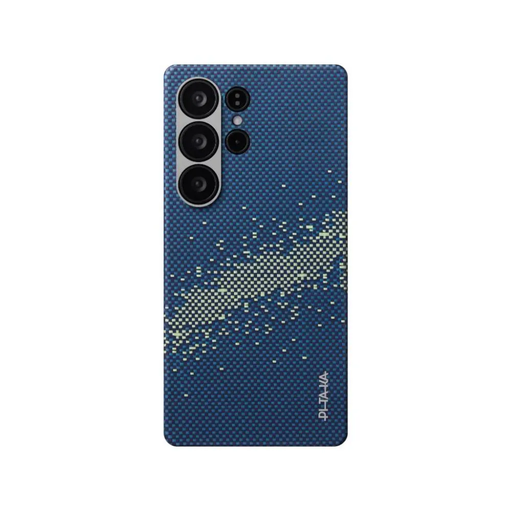 Pitaka StarPeak Tactile Woven Case for Samsung Galaxy S25 Ultra (MILKY WAY GALAXY)
