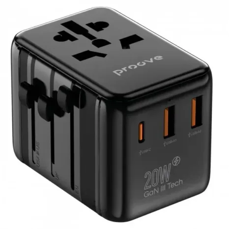 Proove 20W Universal Travel adapter (2C1A)