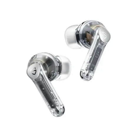 SoundPEATS Air4 Pro Adaptive Hybrid Active Noise Cancelling Earbuds – Transparent Edition