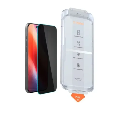 TORRAS GlassGo Privacy Screen Protector for iPhone 16 Pro Max
